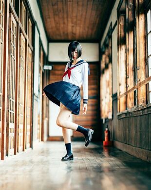 sexy japanese school girl