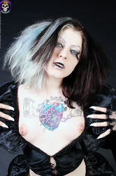 goth girl creampie. Photo #2