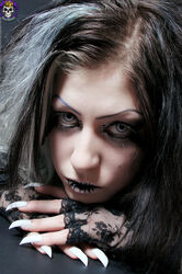 goth girl creampie. Photo #5